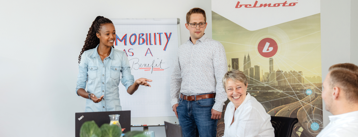 Mit belmoto den Mobilitätswandel aktiv mitgestalten - Das Mobilitätsbudget und die Mobility Card als Mitarbeiter Benefit